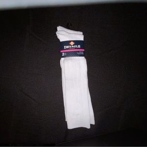 White dress socks